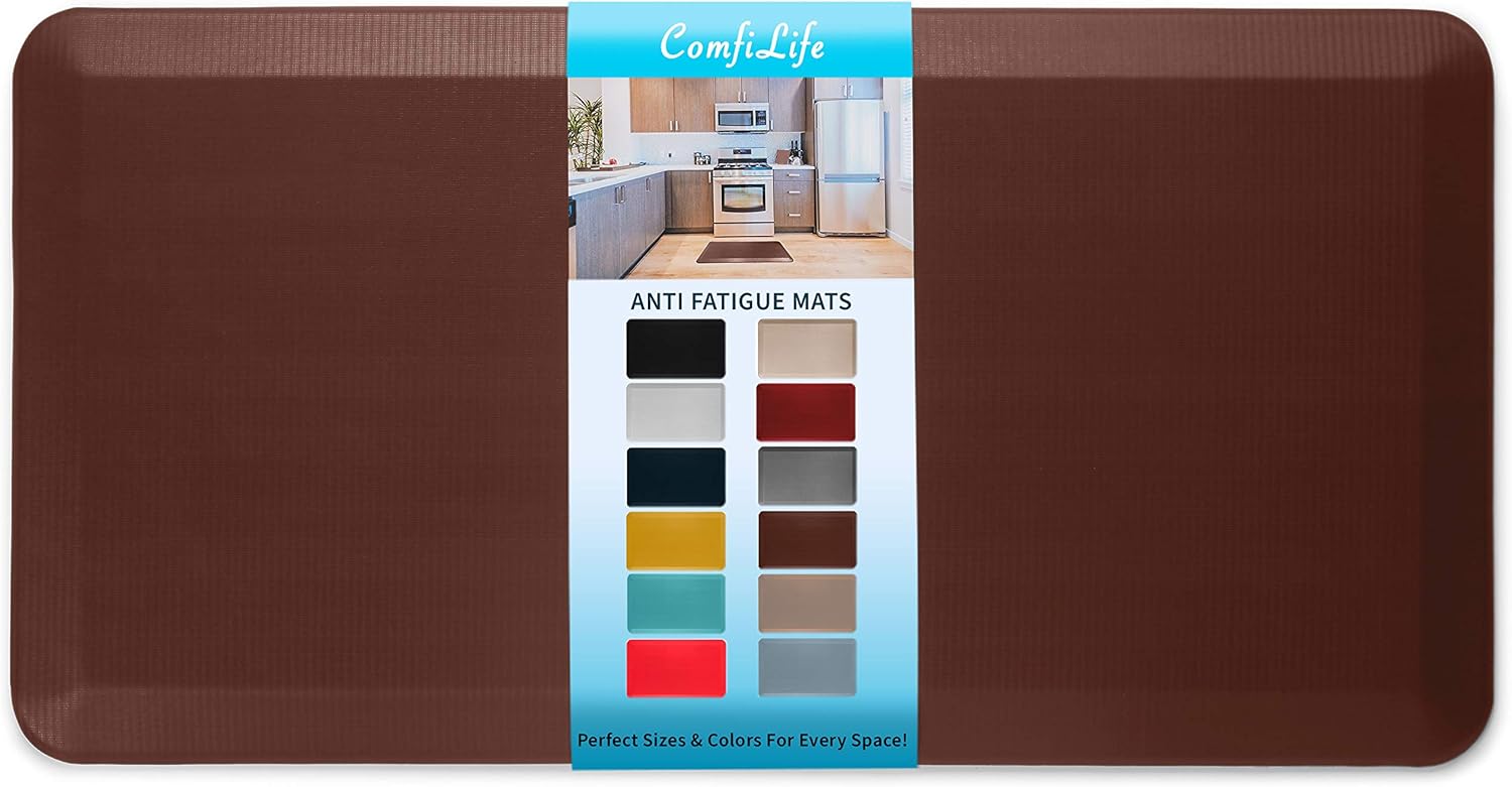 ComfiLife Anti Fatigue Floor Mat for Kitchen and Office Use