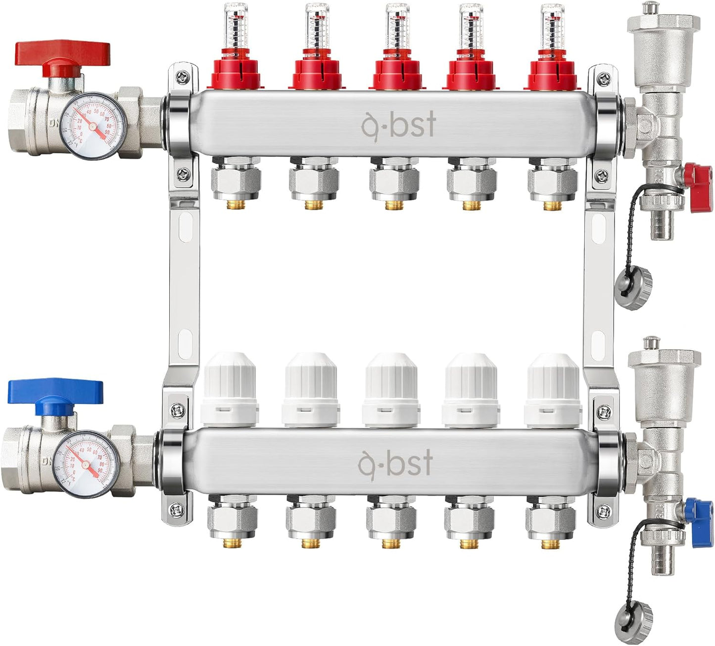 ABST PEX Manifold Kit for Efficient Hydronic Floor Heating