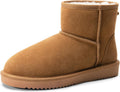 DREAM PAIRS Snow Boots for Women Genuine Suede - Warm, Slip-Resistant