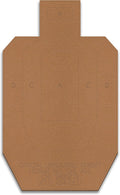 USPSA/IPSC Cardboard Torso Target 18.12in x 29.93in - Official Match