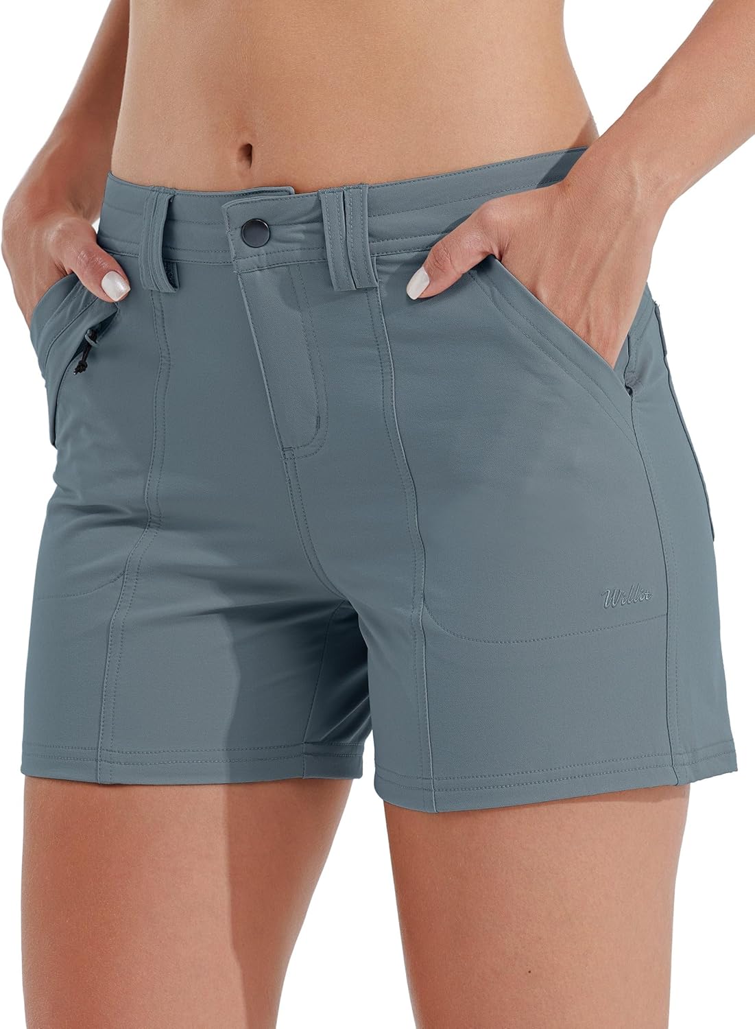 Willit Women's Golf Hiking Shorts Quick Dry Athletic Casual Wear