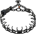 Herm Sprenger Black Stainless Steel Dog Training Collar for Durability