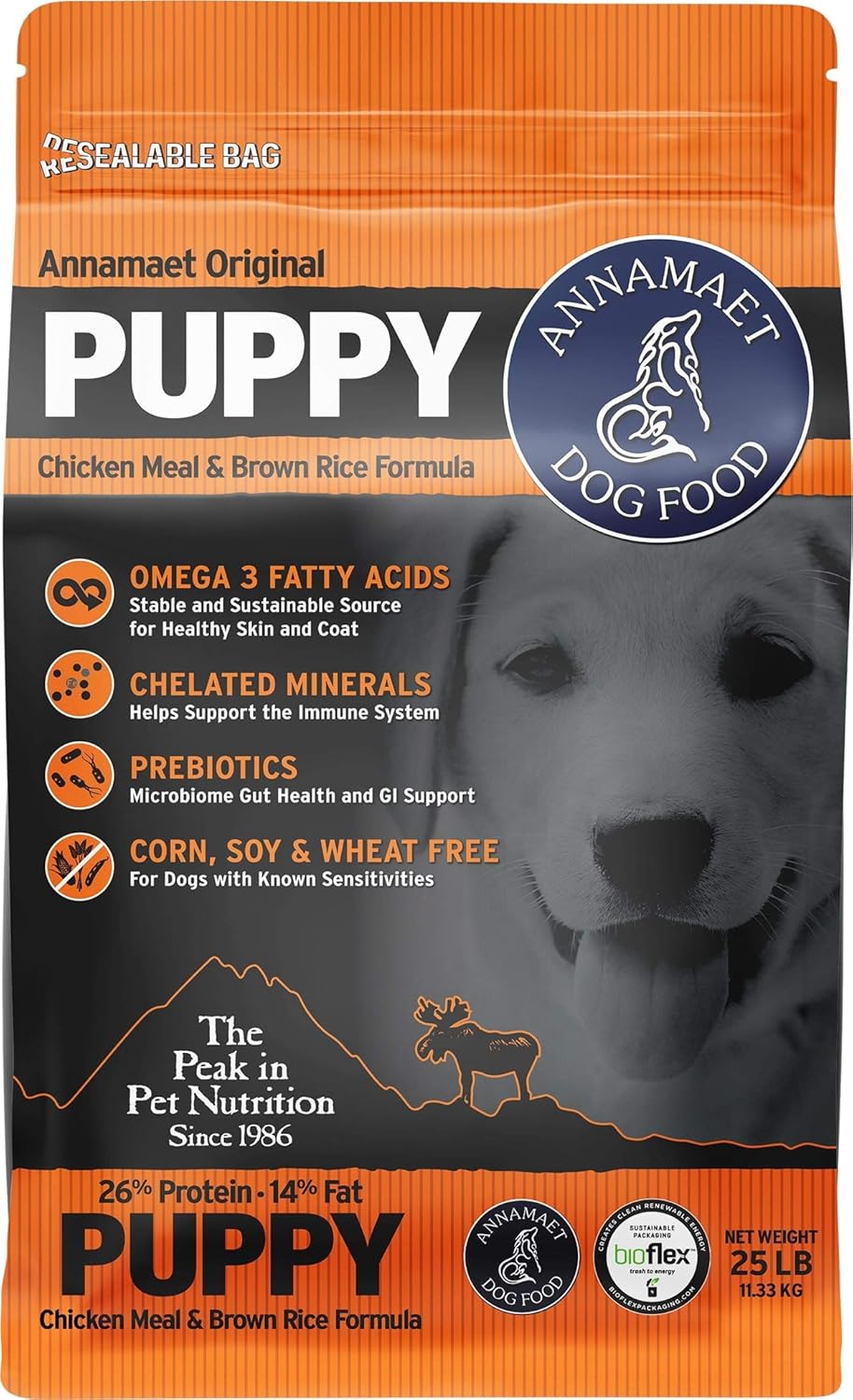 Annamaet Original Puppy Dry Dog Food for Healthy Growth