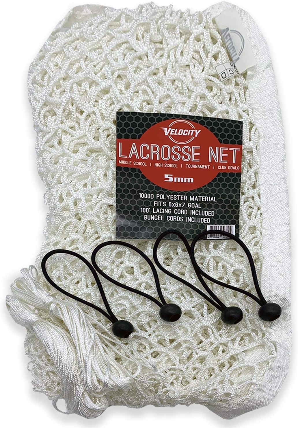 Velocity Heavy Duty Lacrosse Net - Weatherproof & UV Resistant