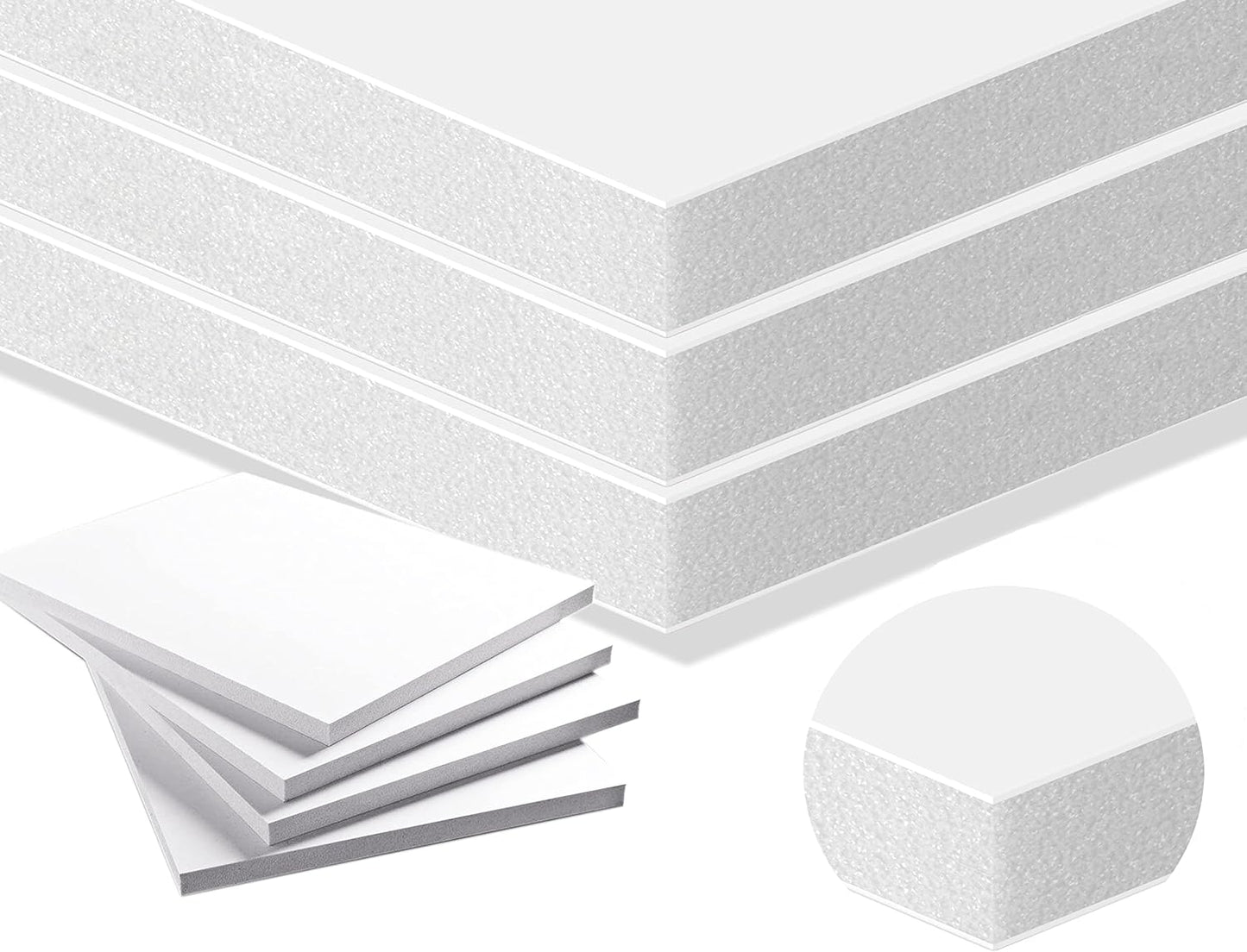 Foam Board 32x40 50PK Rigid Foam Core for Displays and Crafts