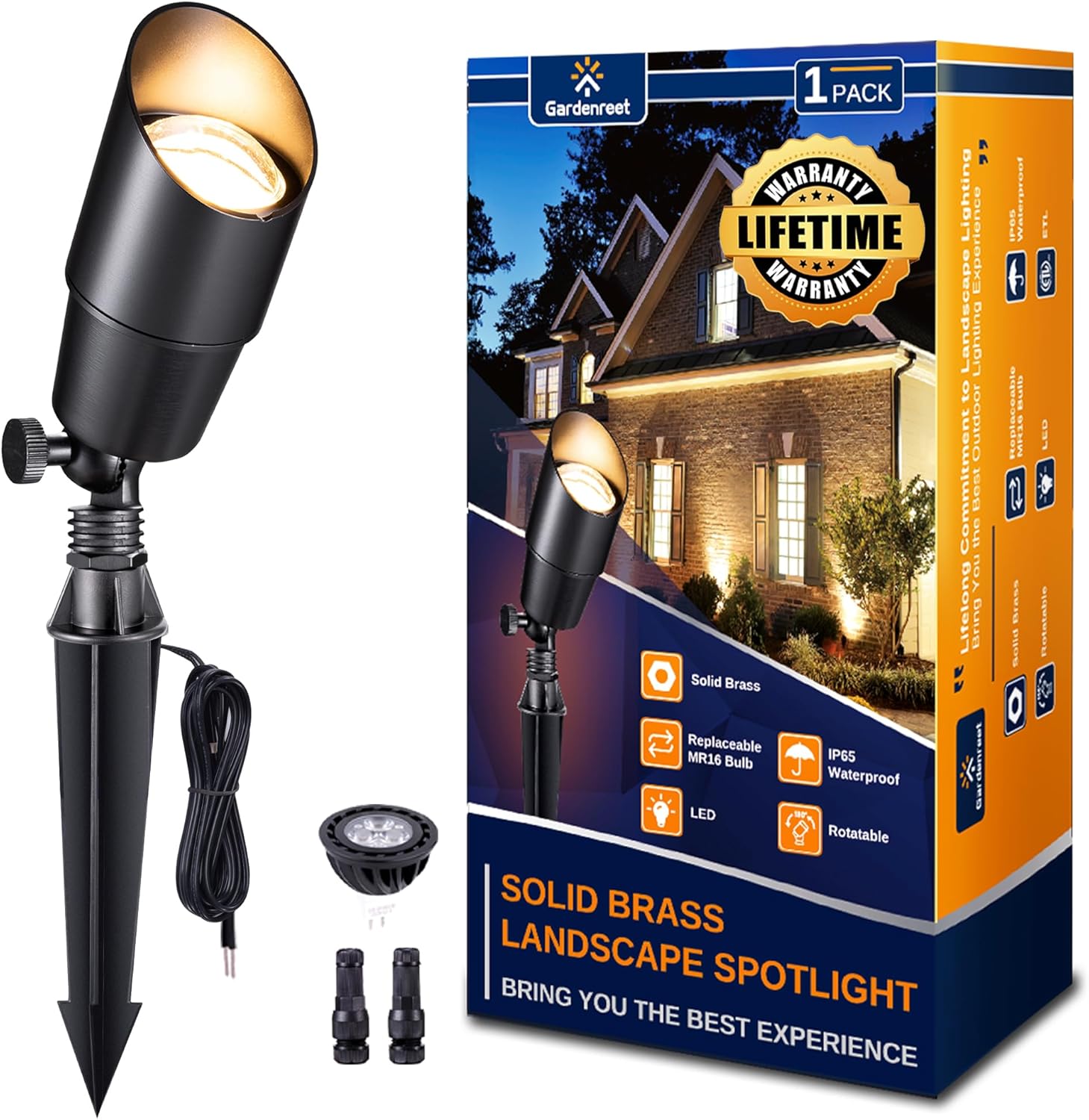 Landscape Spotlights Low Voltage for Stunning Outdoor Lighting