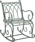Safavieh Victorian Dark Green Rocking Chair