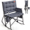 EVER ADVANCED Lightweight Rocking Chair Outdoor - Padded Portable