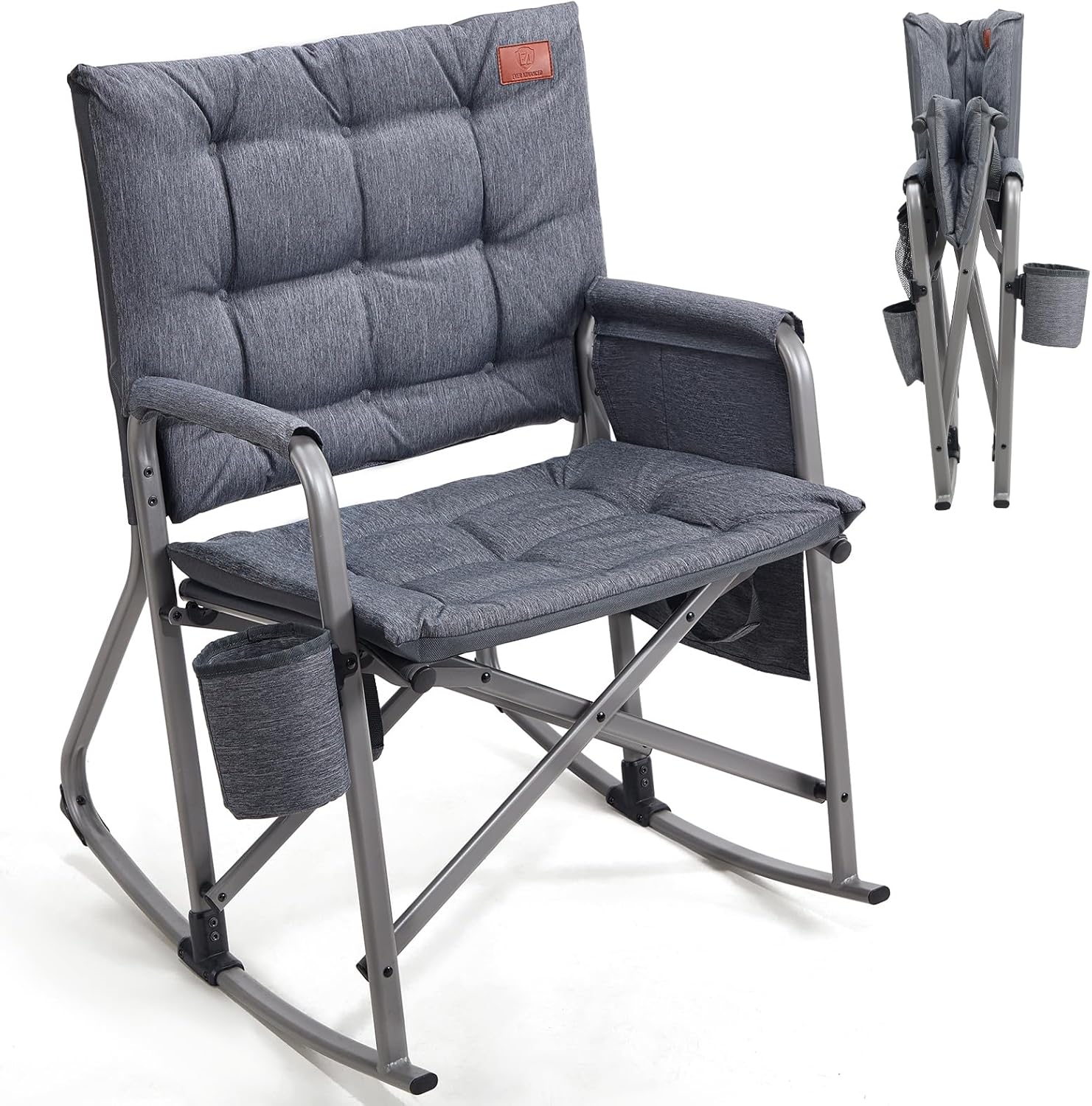 Lightweight Rocking Chair for Outdoor Relaxation and Comfort