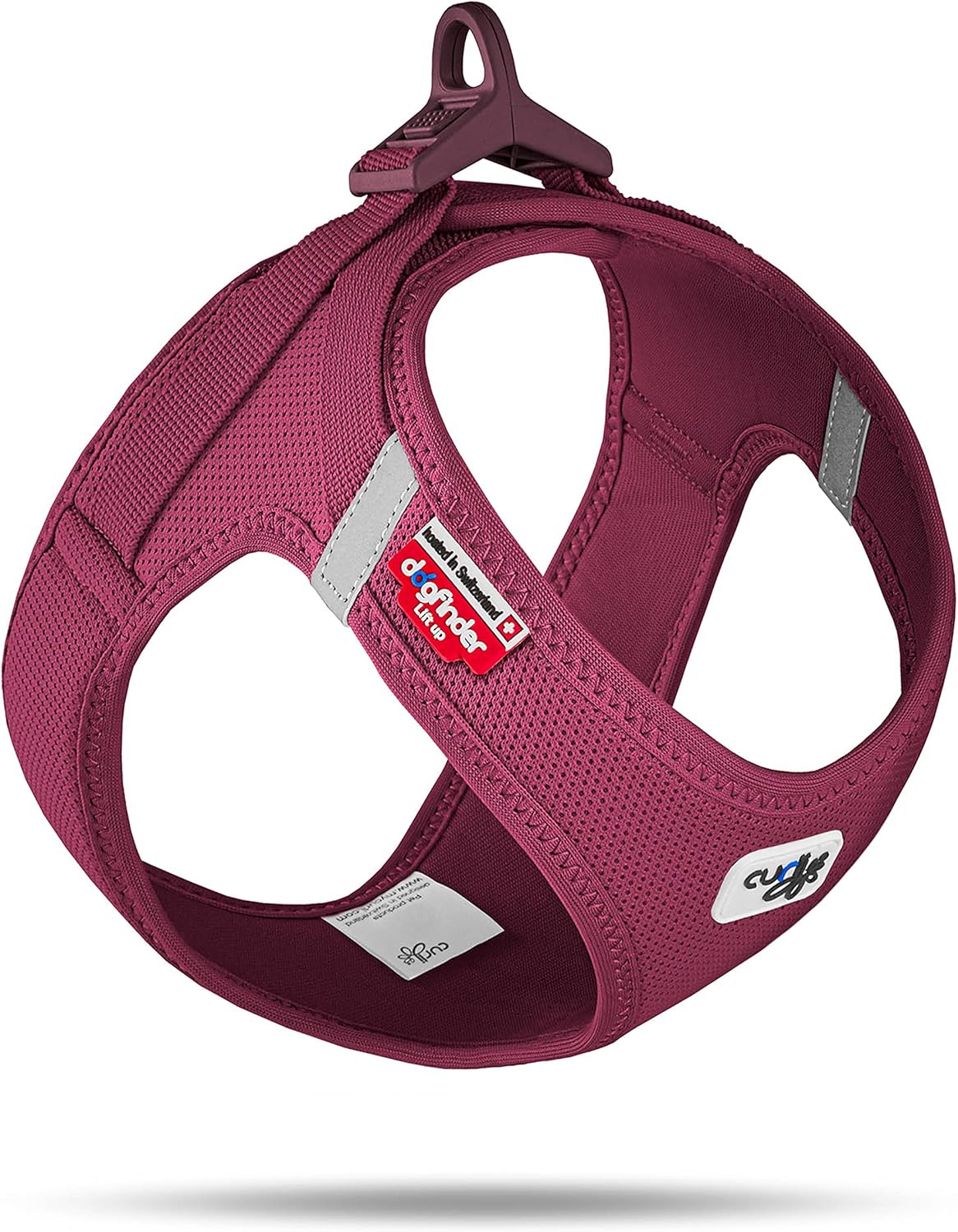 Curli Vest Harness Clasp Air-Mesh Ruby S for Ultimate Comfort