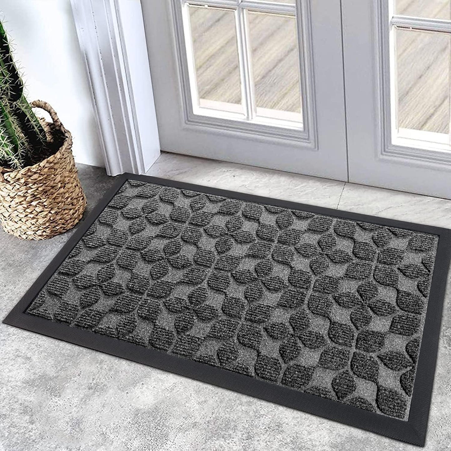 Bulijojo Sturdy Front Entrance Doormats for All-Weather Use