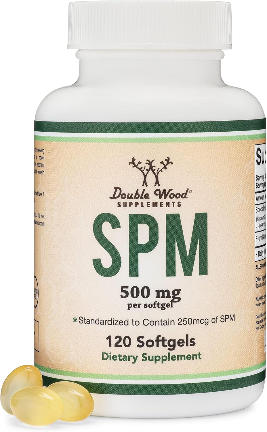 SPM Max Specialized Pro-Resolving Mediators 120 Softgels 500mg