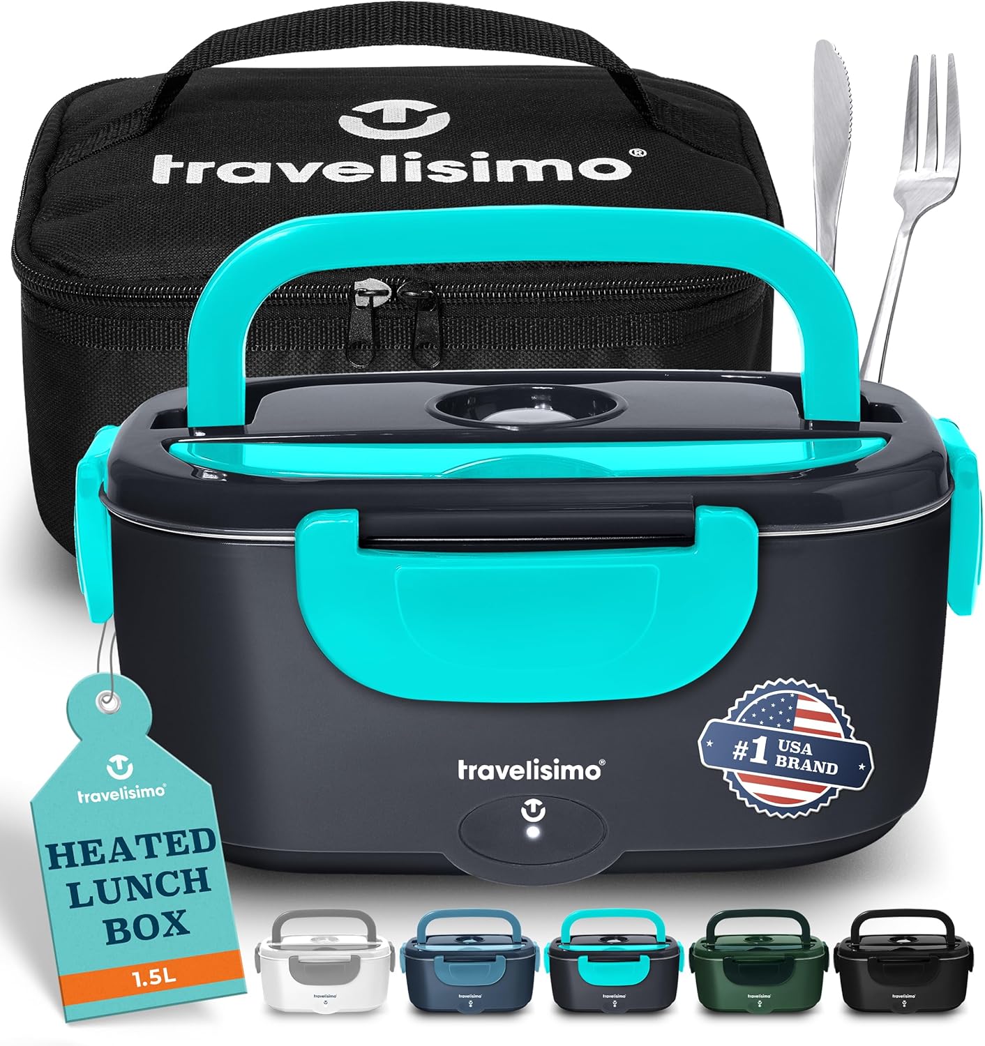 Portable Heated Lunch Box - Stay Warm On-the-Go!