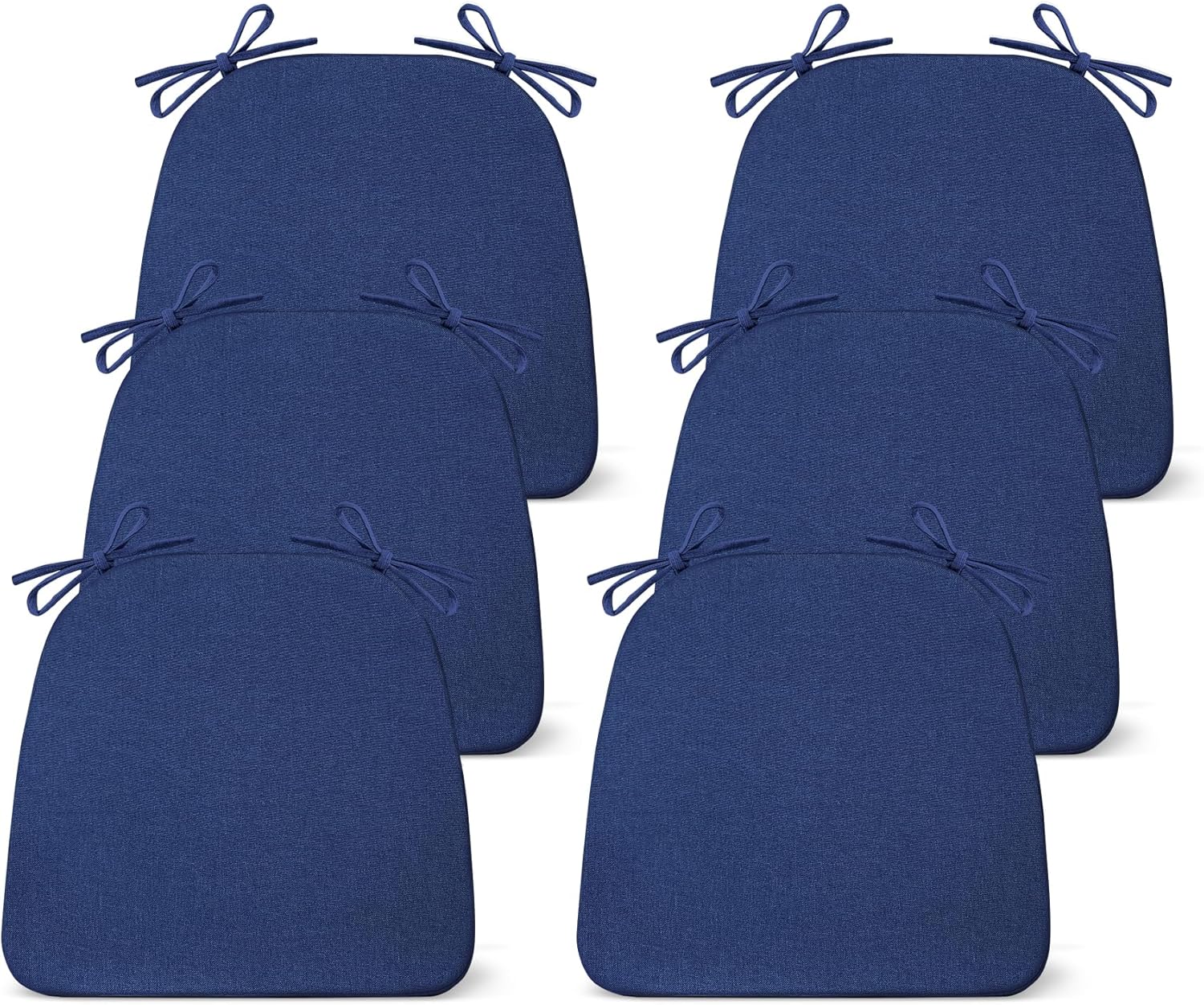 Chair Cushions for Dining Chairs Set of 6, Non Slip Kitchen Pads