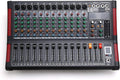 TC-Home 12 Channel Powered Mixer Mixing Amplifier TRS w/USB Slot