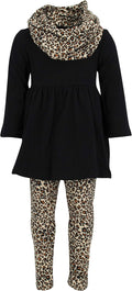 Unique Baby Girls Toddler 3pc Outfit Set - Soft Coordinated Tunic