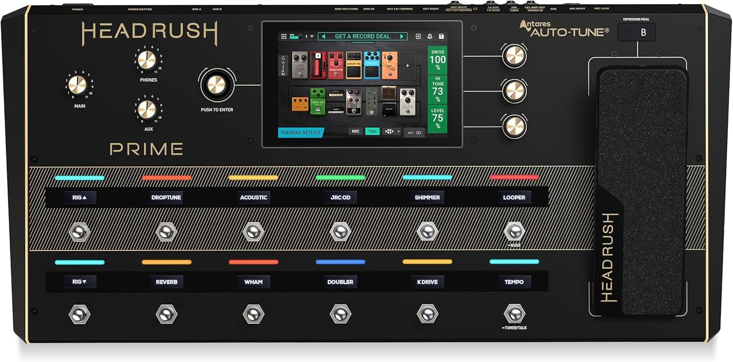 HeadRush Prime Guitar & Vocal Multi Effects Pedal Review