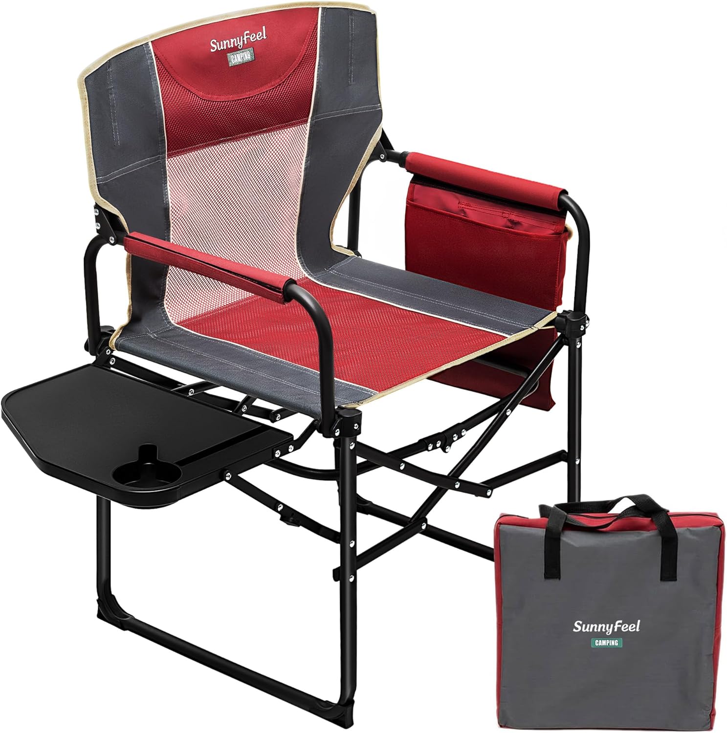 Oversized Camping Directors Chair for Ultimate Comfort Outdoors