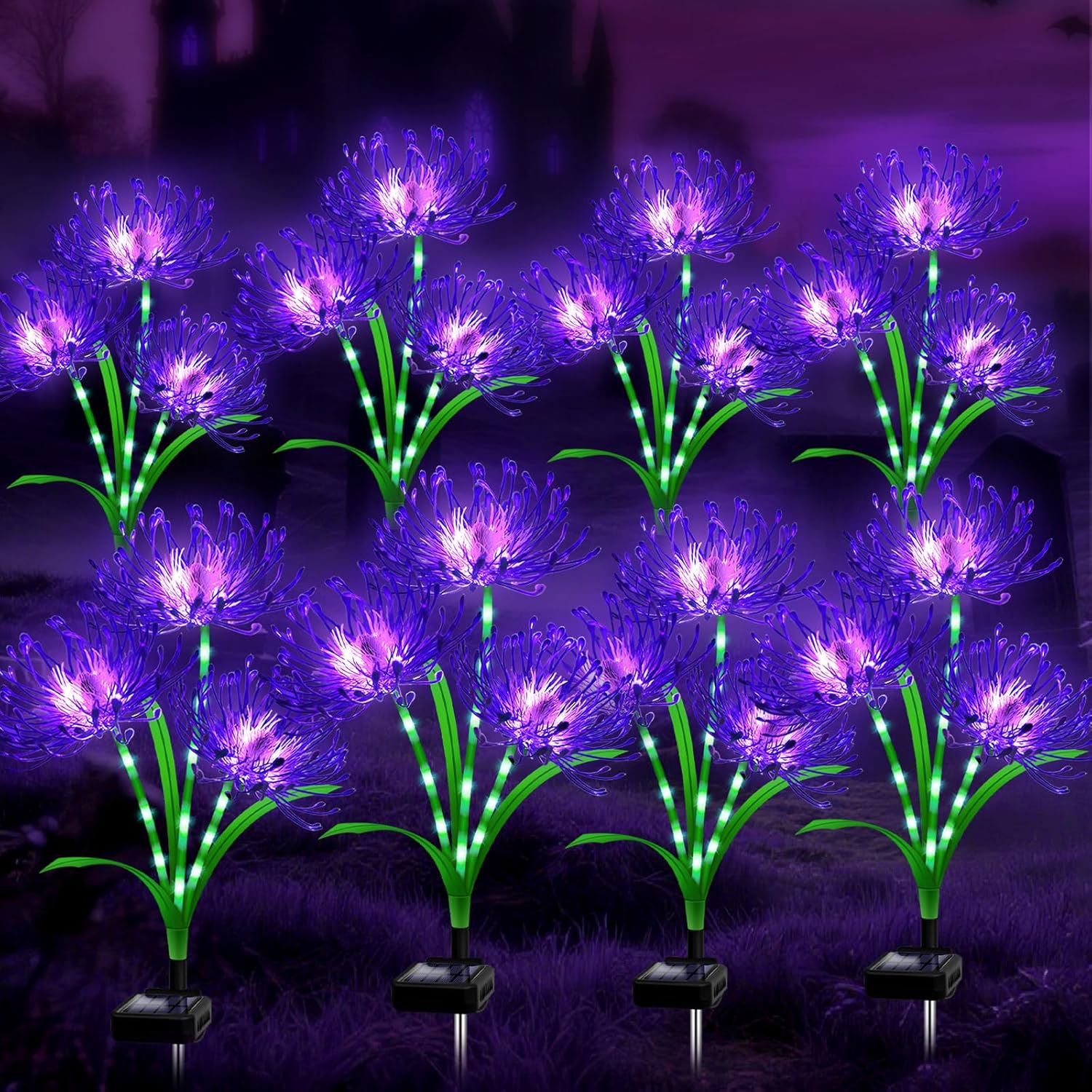 Halloween Solar Lights Outdoor for Spooky Garden Decor