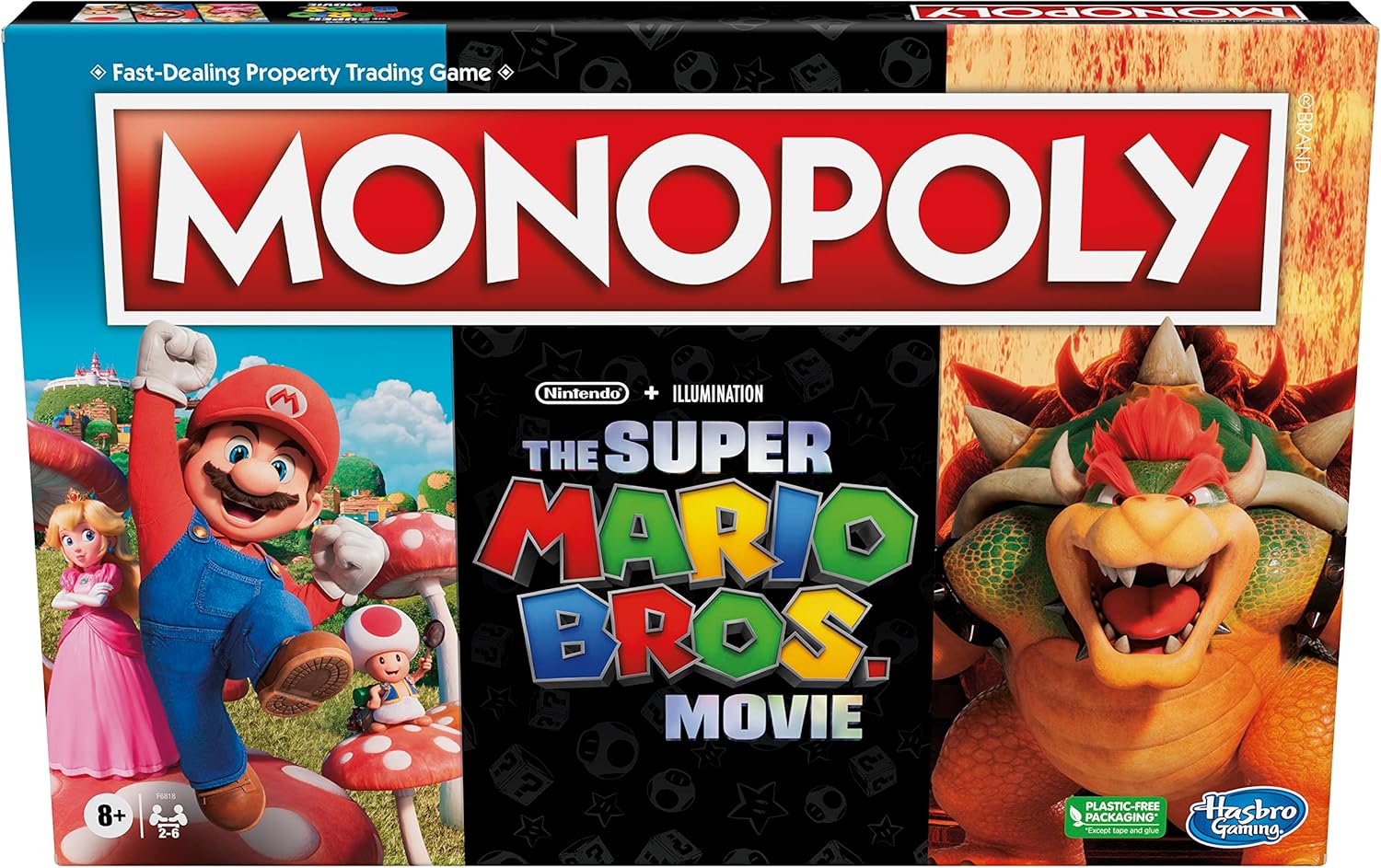 Super Mario Movie Monopoly: Family Fun Game
