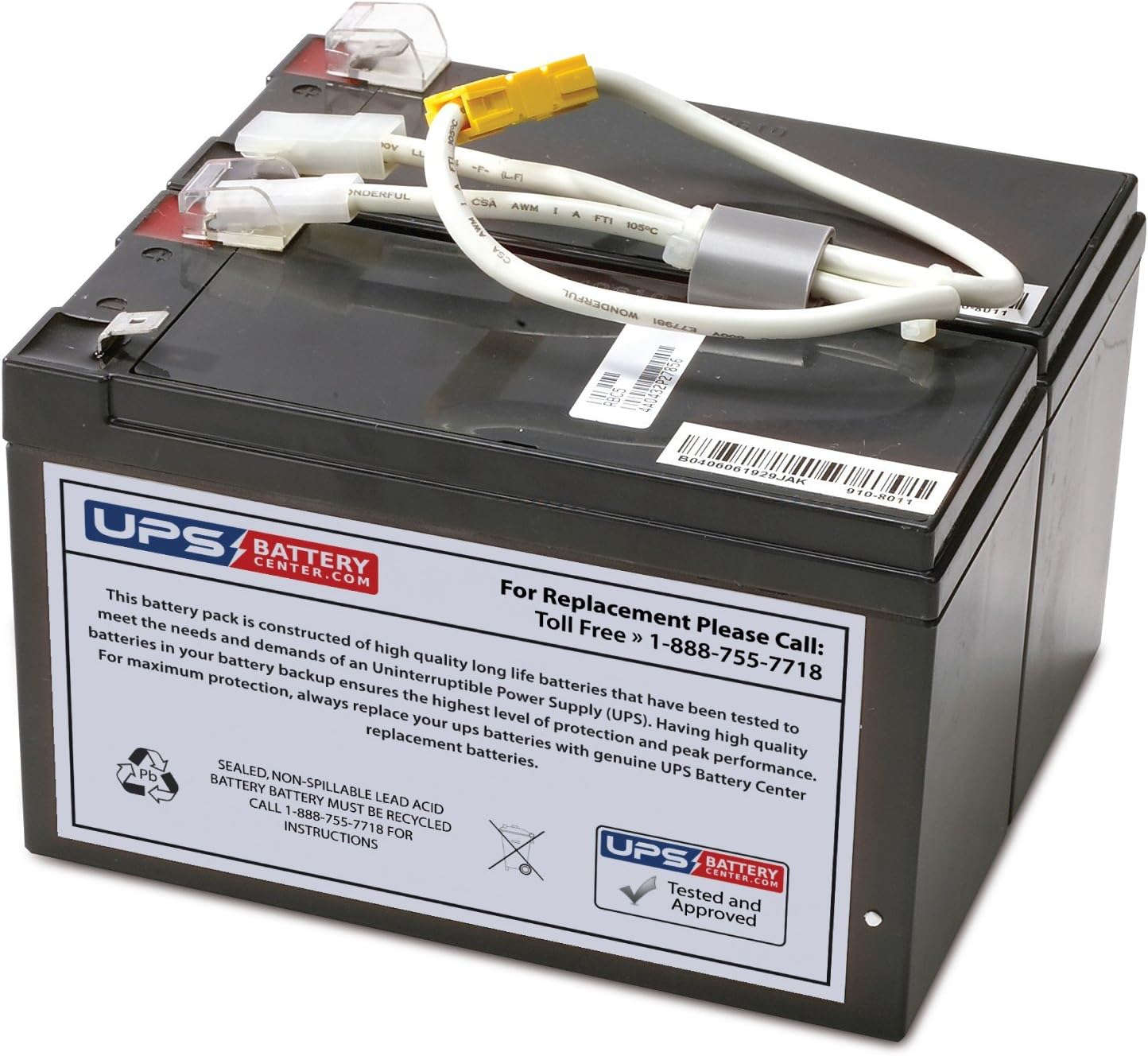 APC RBC5 Replacement Battery Pack - 100% Compatible Solution