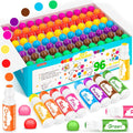 Washable Dot Markers 96-Pack - Large Classroom Value and Easy Clean