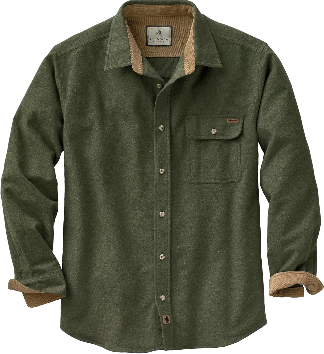 Legendary Whitetails Men's Flannel Shirt for Comfort and Style