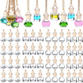 Hanging Car Air Freshener Diffuser Bottle Pendant - Pack of 60