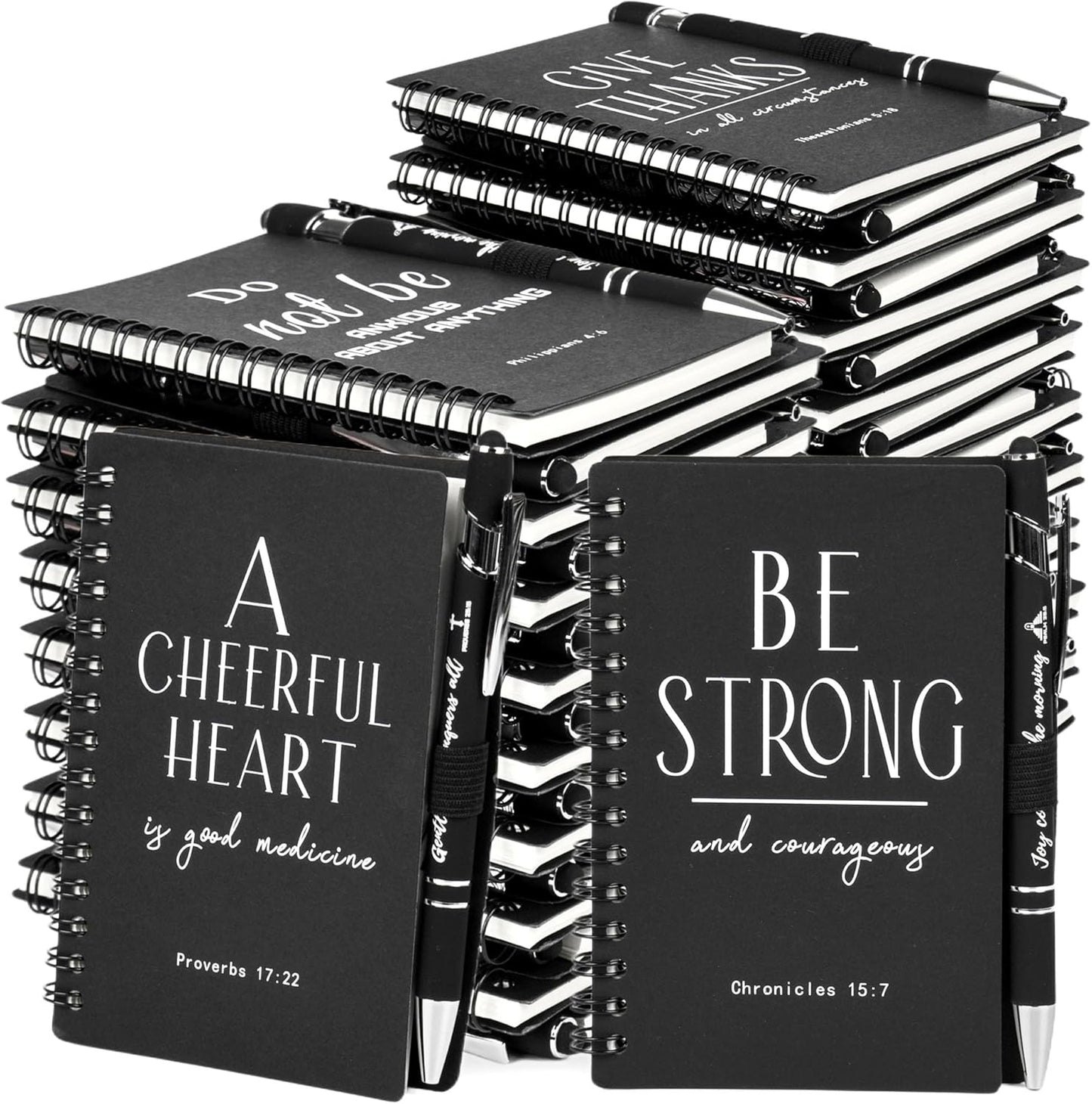 INSADA Christian Prayer Journals - Bulk Set of 30