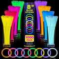 YixangDD 1000 PCS 8 in Glow Sticks Party Pack - Large Bulk Set
