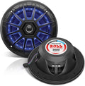 BOSS Marine Boat Speakers - 200W, Multi-Color Illumination