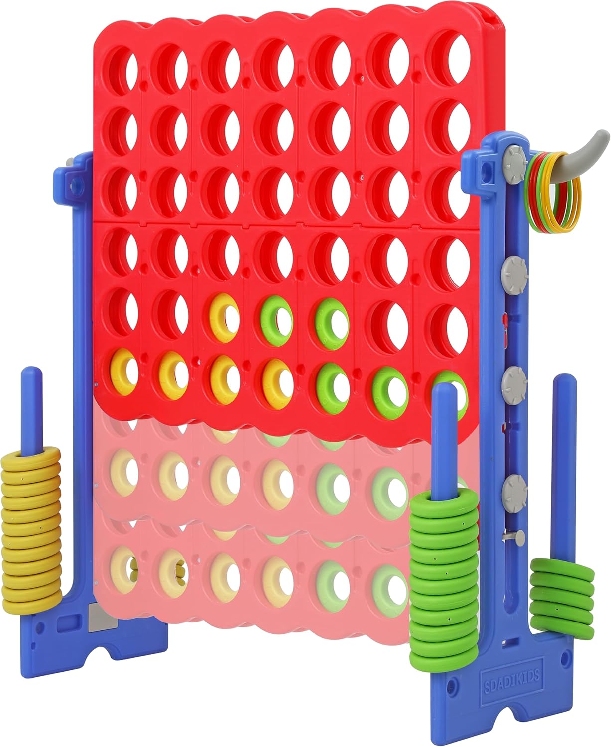 SDADI Height Adjustable Giant 4 in a Row Game for All Ages