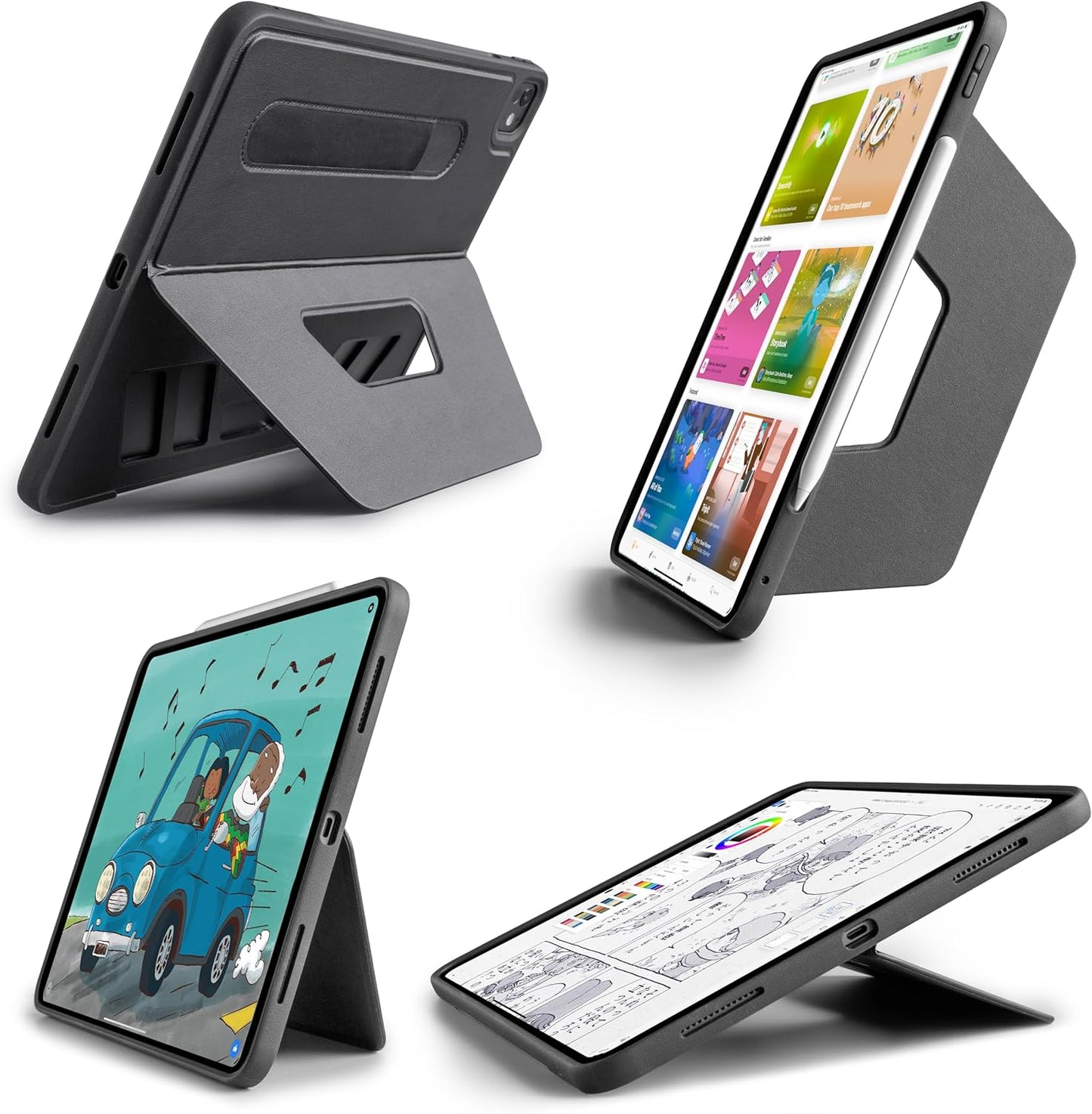 TineeOwl iPad Pro 11-inch Case with Adjustable Kickstand