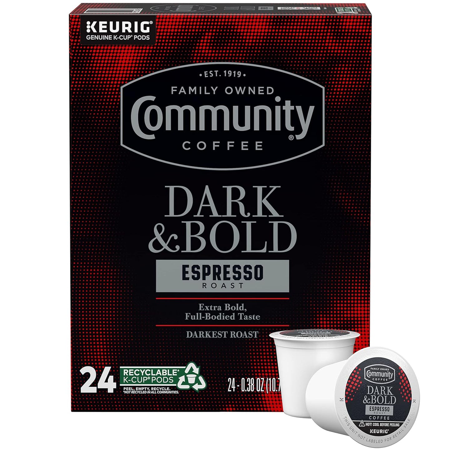 Bold Espresso Roast Coffee Pods 24ct - Keurig 2.0 Compatible
