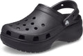 Crocs Women's Classic Platform Clog - Comfortable Elevated Clog Clogs