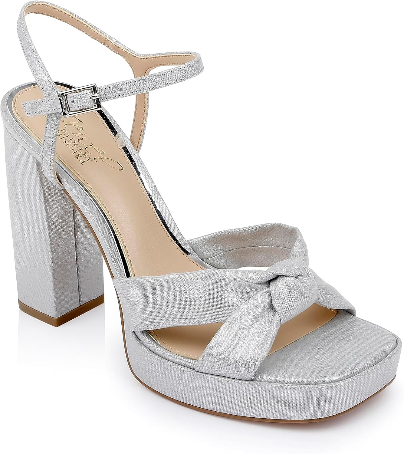 Valencia Platform Heels by Jewel Badgley Mischka for Elegance