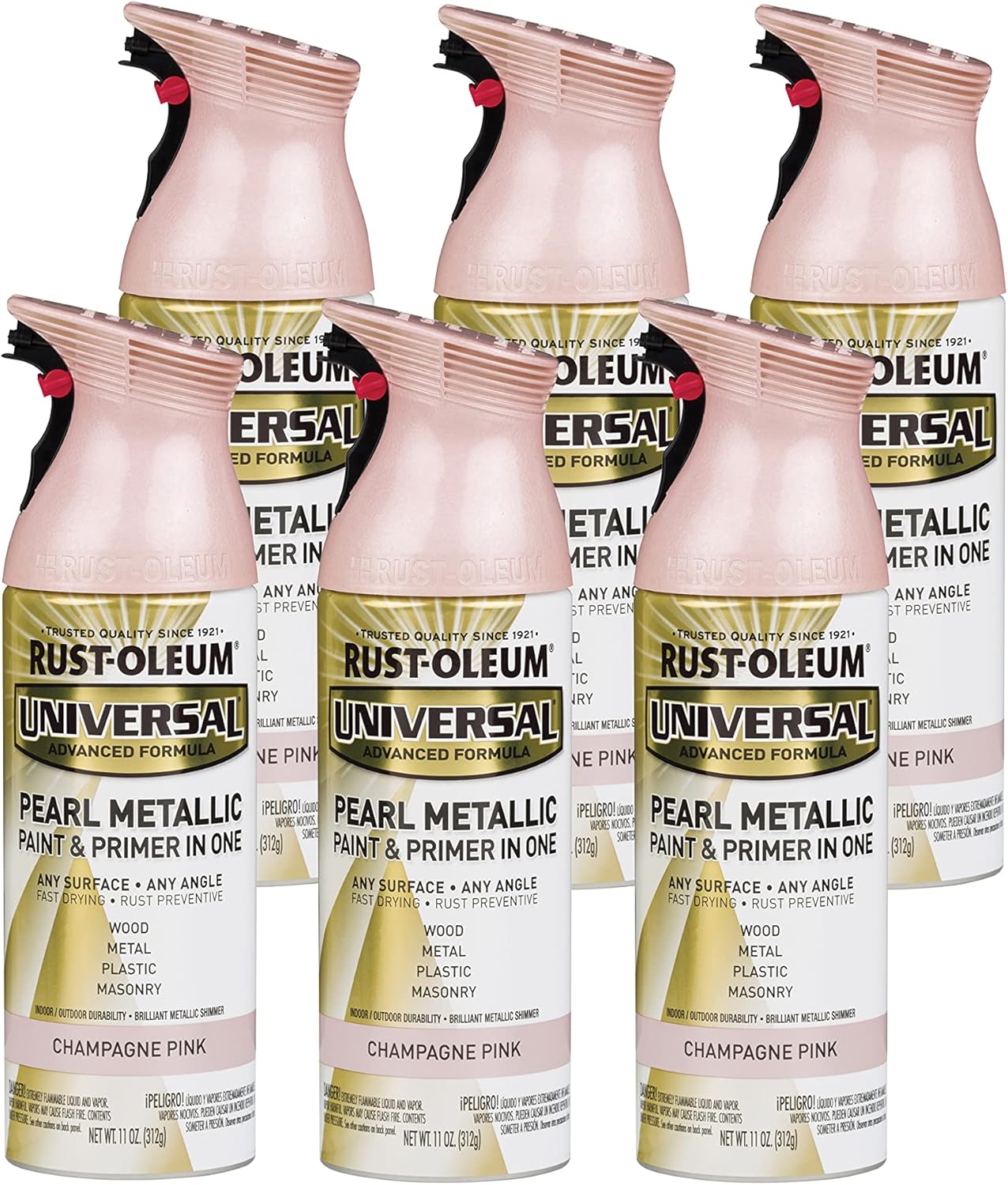 Rust-Oleum Universal All Surface Pearl Metallic Spray Paint Review
