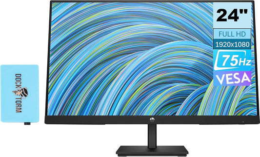 HP 24 FHD Monitor | Anti-Glare Display | AMD FreeSync