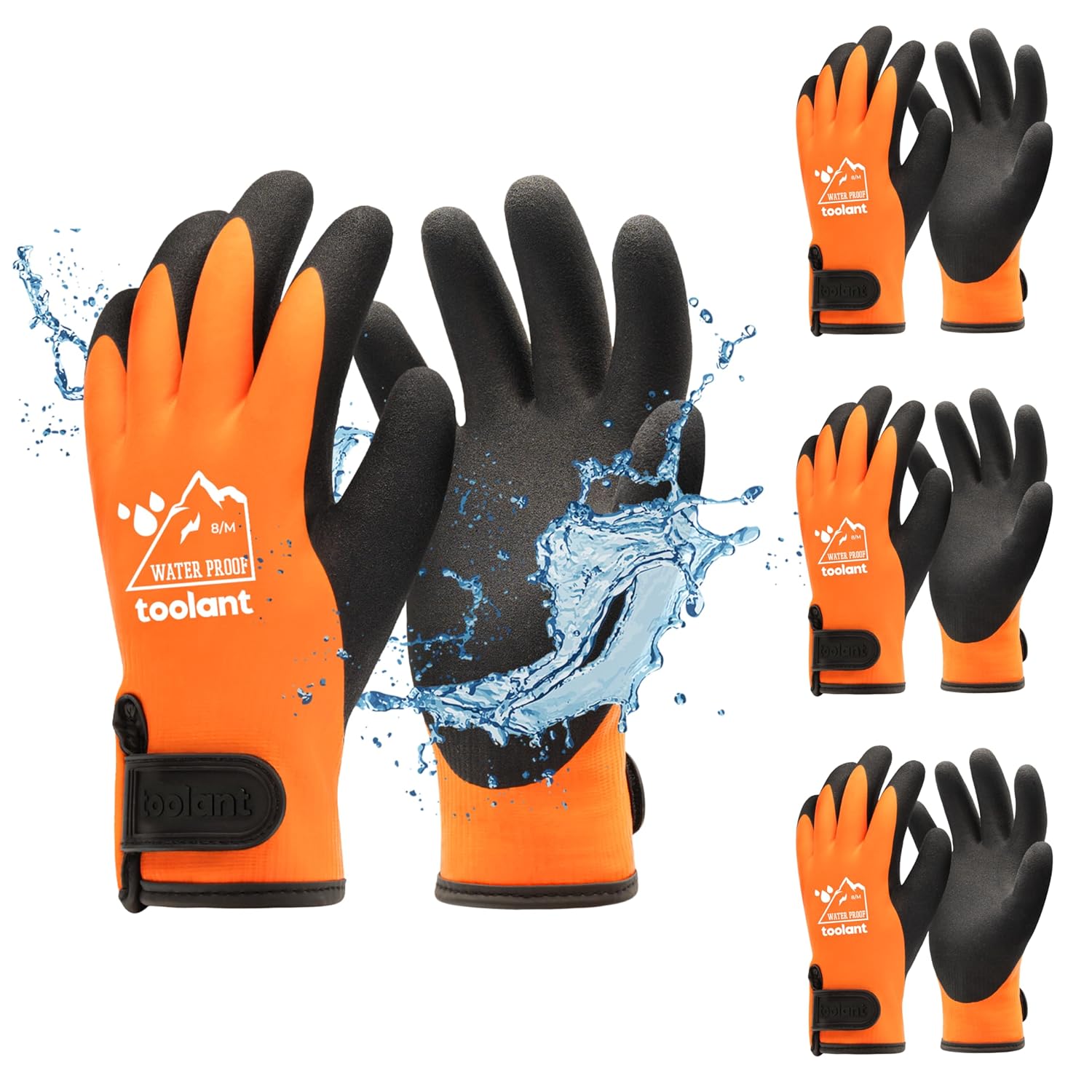 100% Waterproof Winter Work Gloves for Cold Weather Use