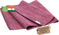 Yogasana Organic Cotton Yoga Mat - Foldable Non Slip Rug for Travel