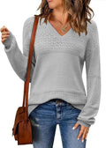 Zeagoo women's long sleeve casual sweater for effortless style