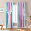 XiDi Curtains for Nursery Girls Bedroom Decor 84 in Long - Full