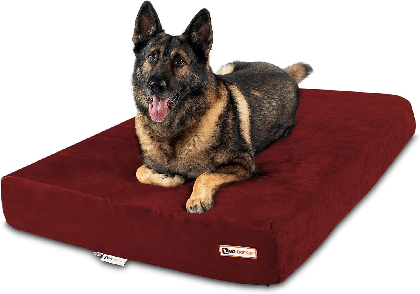 Barker Beds Orthopedic XL Dog Bed for Large Dogs - 7in Thick