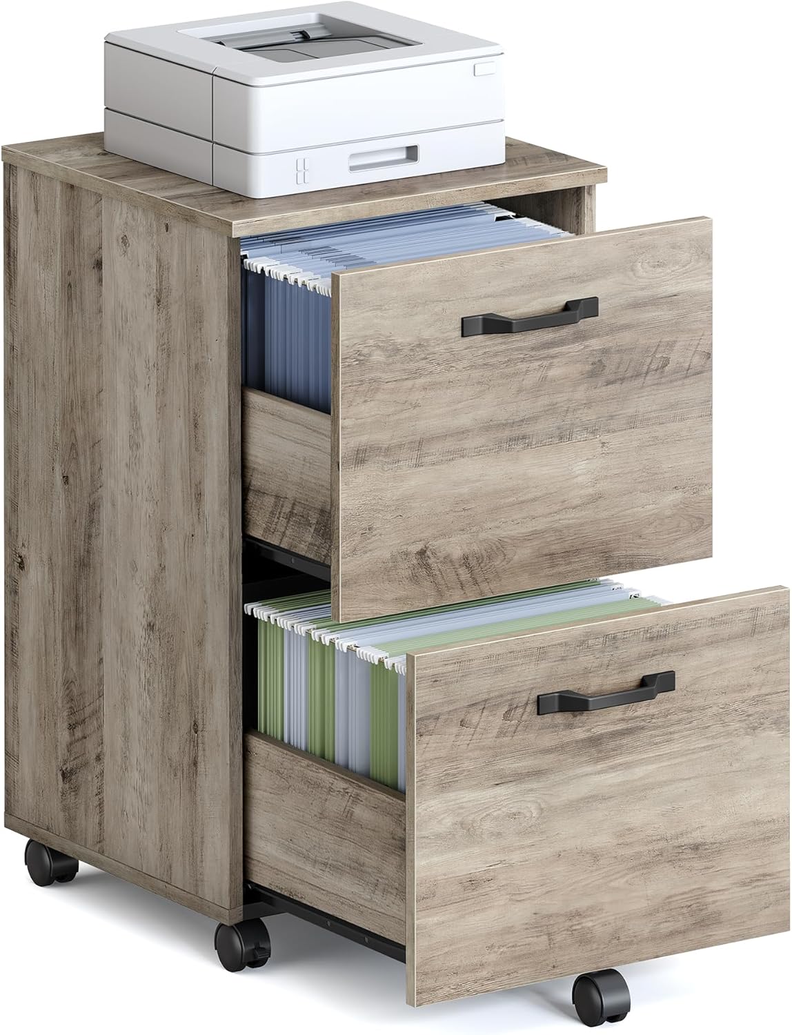VASAGLE 2-Drawer File Cabinet for Home Office and Storage