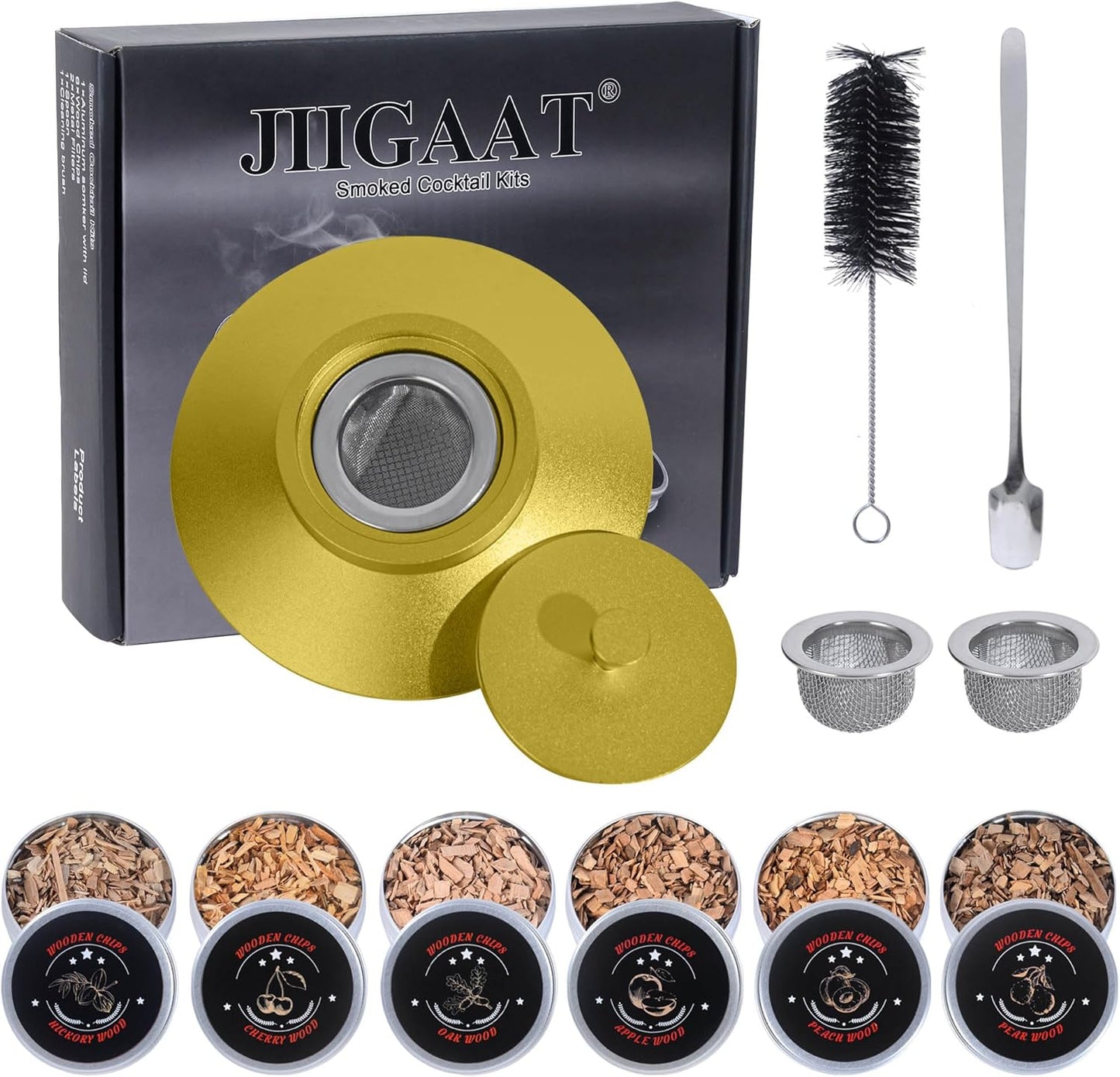 6 Flavors Cocktail Smoker Kit - Infuse with Style!