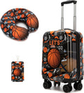 Kids Basketball Suitcase Set 16in Toddler Carry On Luggage - Easy