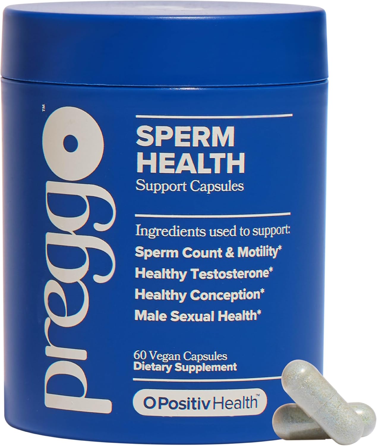 O Positiv Preggo Sperm Health Capsules for Improved Fertility