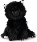 GUND Xavier Kitten Plush 9 in - Soft, Fluffy Black Kitten
