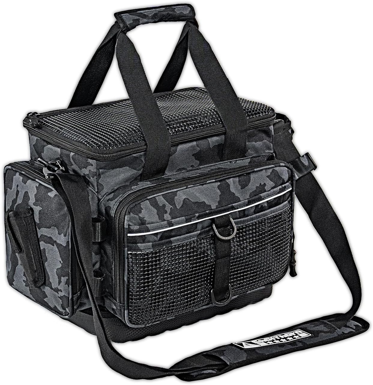 Ghosthorn Salt Water Resistant Tackle Bag - Large Capacity Storage