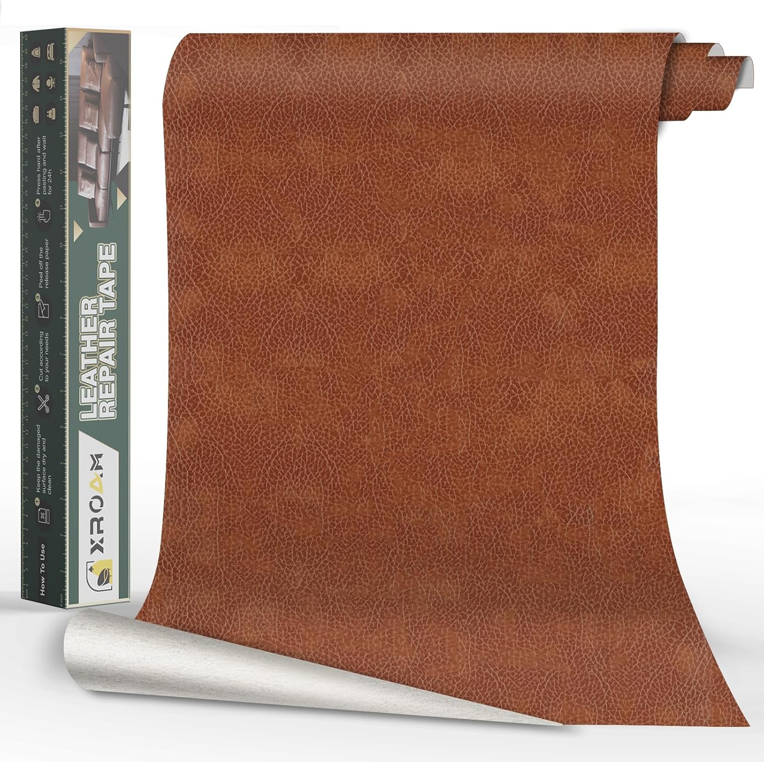 Leather Repair Tape for Furniture - Self Adhesive Patches 23.6x79 in